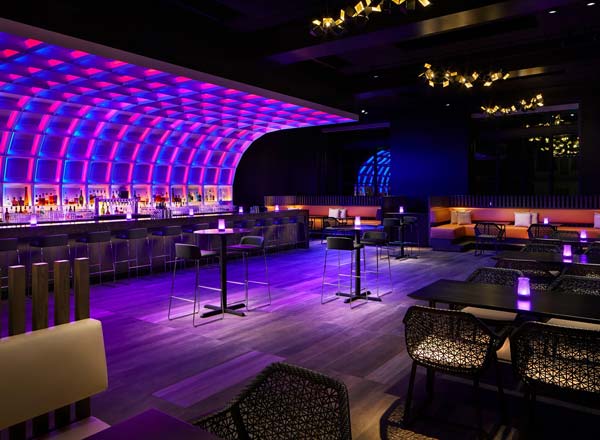 Bar en la azotea VUE Rooftop en Washington DC